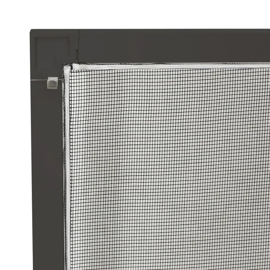Moustiquaire pour fenêtres Anthracite 90x120 cm - 7