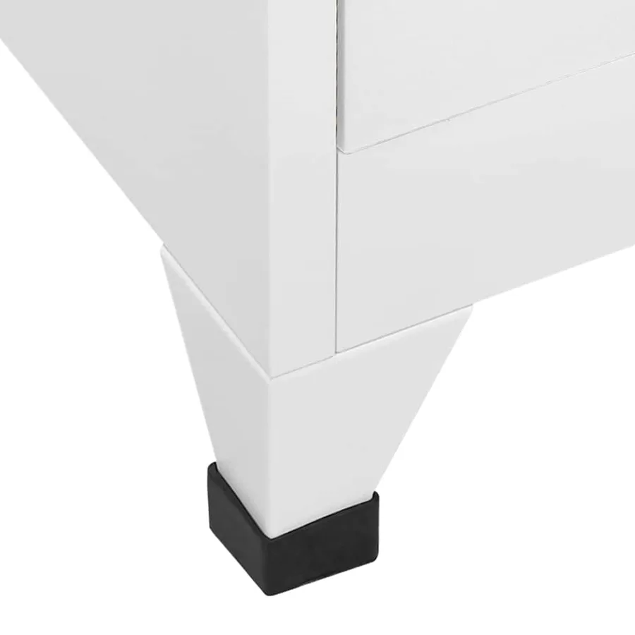 Armoire à casier avec 4 compartiments 38x45x180 cm - 7