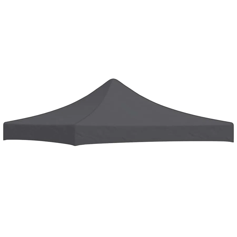 Toit de tente de réception 3 x 3 m Anthracite