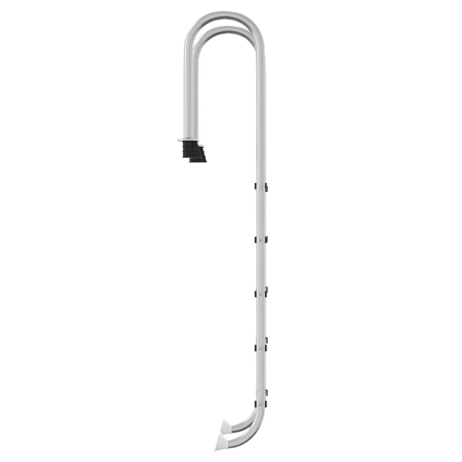 Échelle de piscine 54x38x211 cm acier inoxydable 304 - 4