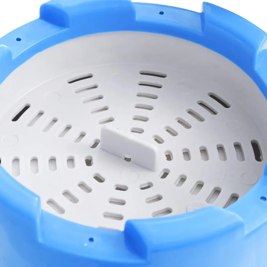Écumoire de piscine et pompe avec adaptateur 16 cm Plastique - 5