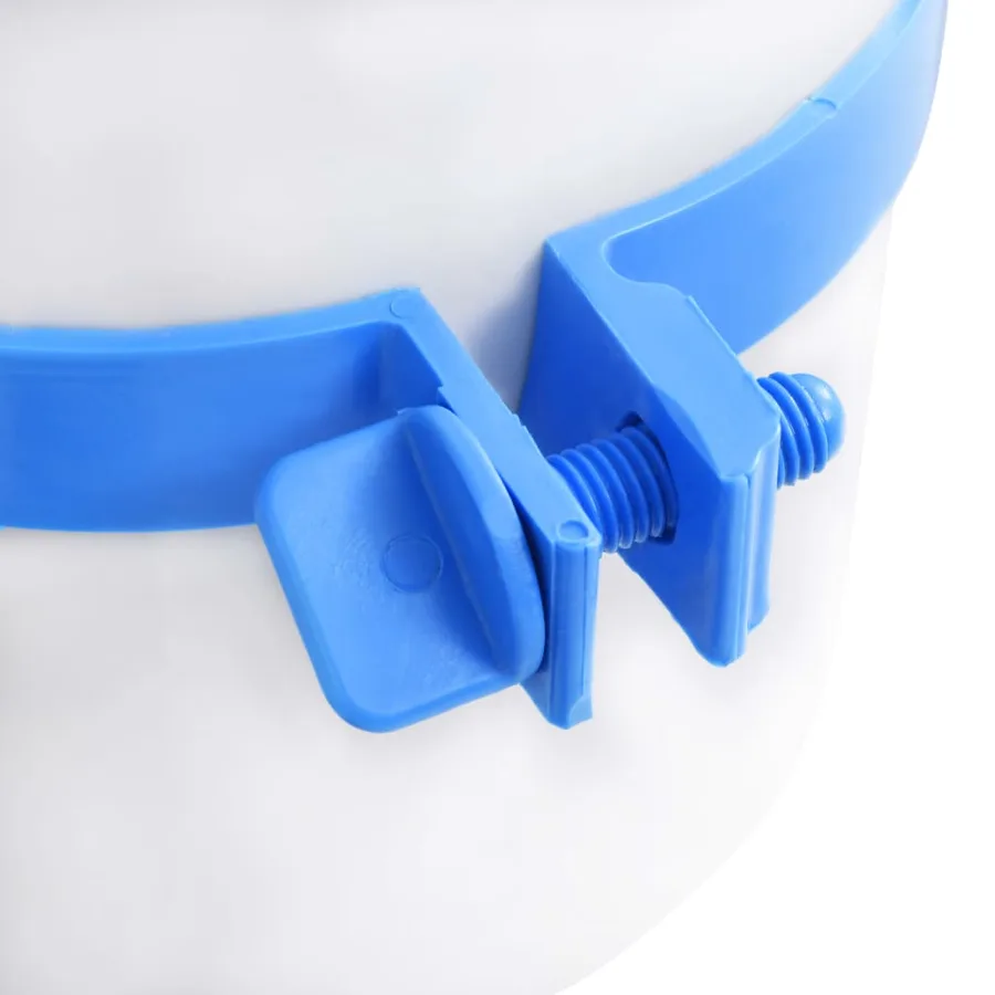 Écumoire de piscine et pompe avec adaptateur 16 cm Plastique - 7