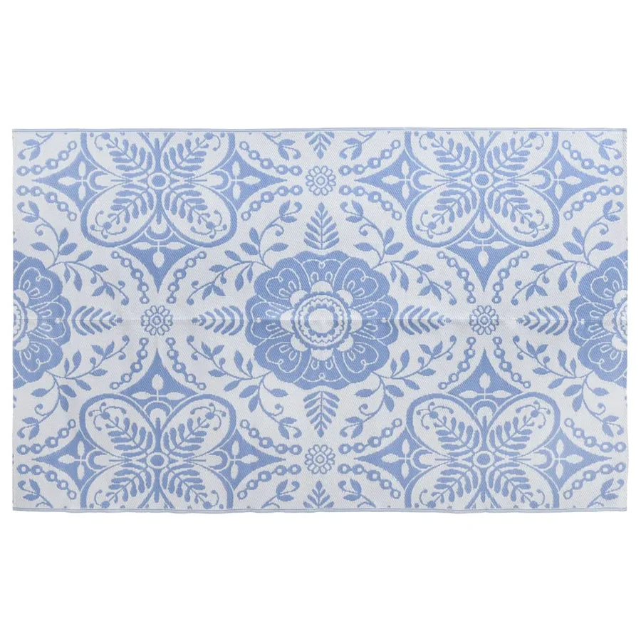 Tapis d'extérieur ARAKIL Bleu azuré 190x290 cm PP - 2
