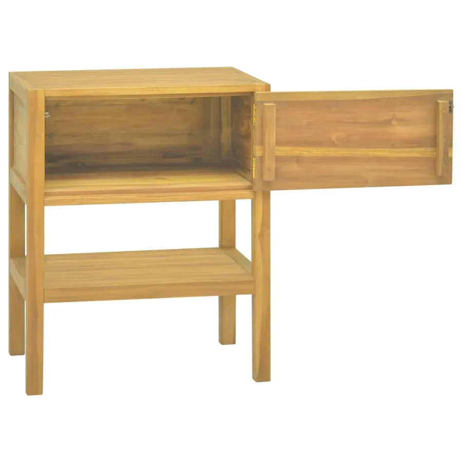 Armoire de salle de bain 60x40x75 cm Bois de teck solide - 2