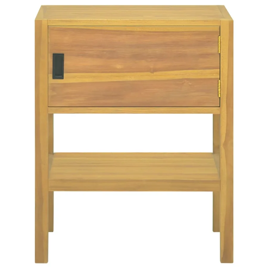 Armoire de salle de bain 60x40x75 cm Bois de teck solide - 3