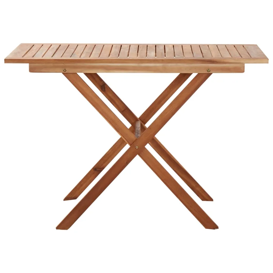 Table de jardin 110x67x74 cm Bois d'acacia massif - 2