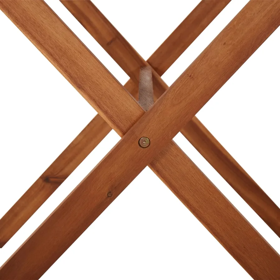 Table de jardin 110x67x74 cm Bois d'acacia massif - 4