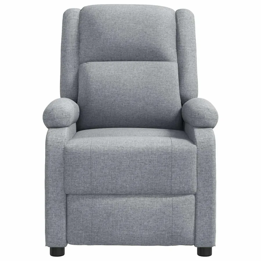 Fauteuil de massage Gris clair Tissu - 4