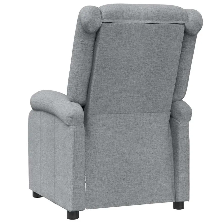 Fauteuil de massage Gris clair Tissu - 6
