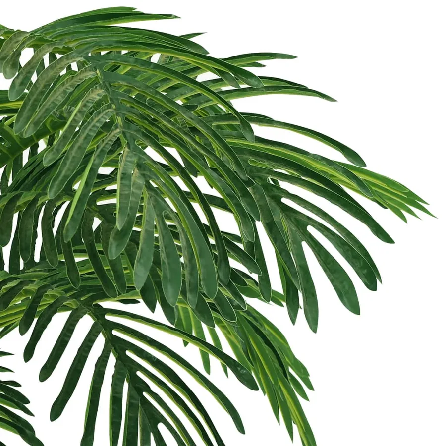 Palmier Cycas artificiel avec pot 140 cm Vert - 4