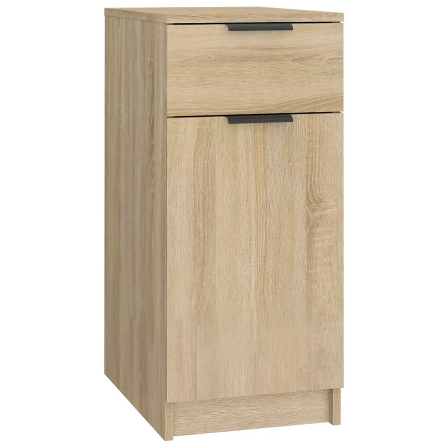 Armoire de bureau Chêne sonoma 33,5x50x75 cm Bois d'ingénierie - 2