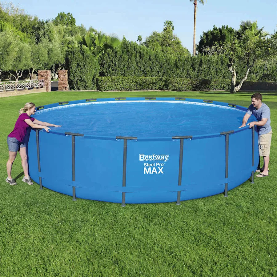 Bestway Couverture solaire de piscine Flowclear 549 cm - 3