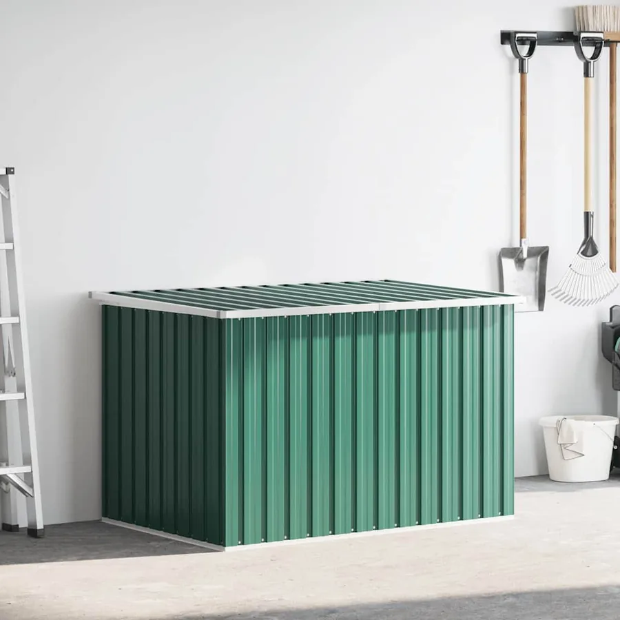 Boîte de rangement de jardin Vert 149x99x93 cm - 3