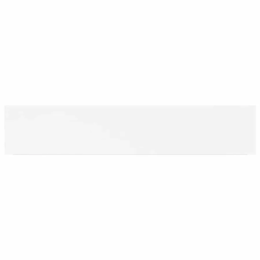 Étagères murales flottantes 2 pcs blanc 120x23,5x3,8 cm MDF - 10