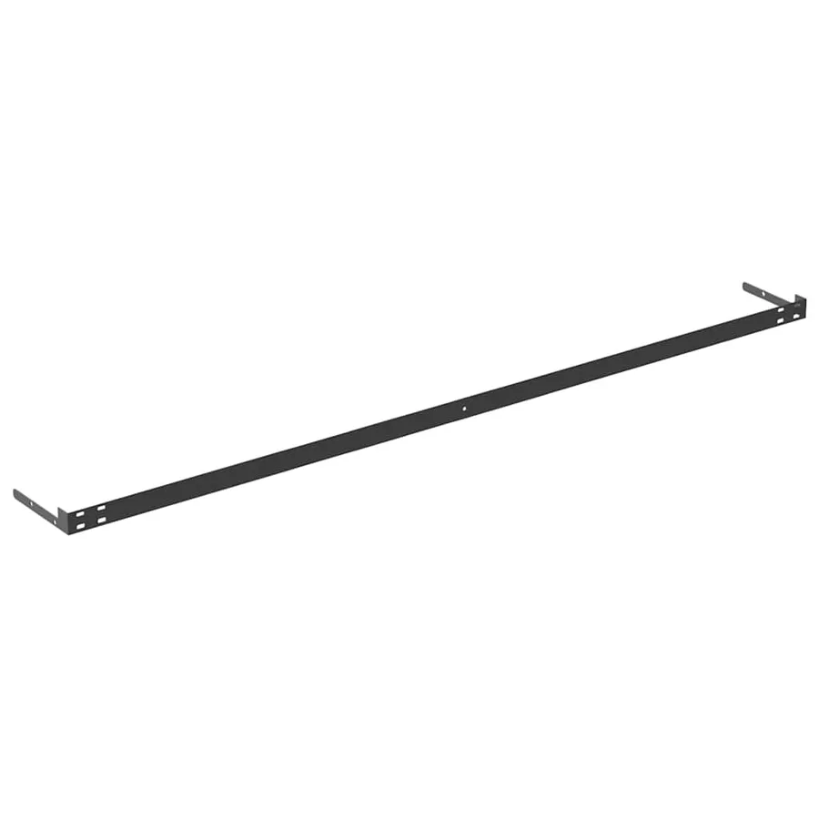 Étagères murales flottantes 2 pcs blanc 120x23,5x3,8 cm MDF - 13