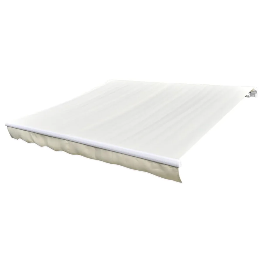 Tissu de remplacement pour auvent couleur crème 4,5x3 m polyester - 2