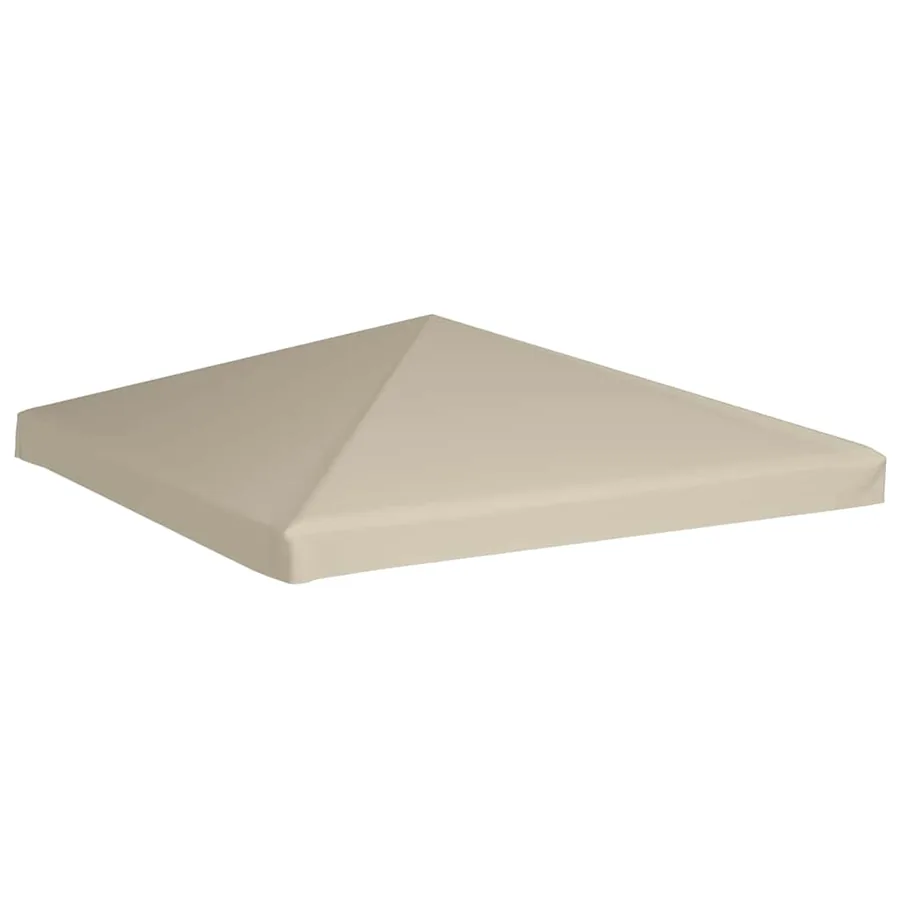 Couverture de toit de belvédère 310 g / m² 3x3 m Beige - 2