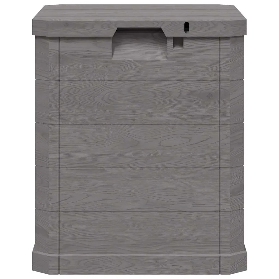 Boîte de rangement de jardin 90 L Marron - 4