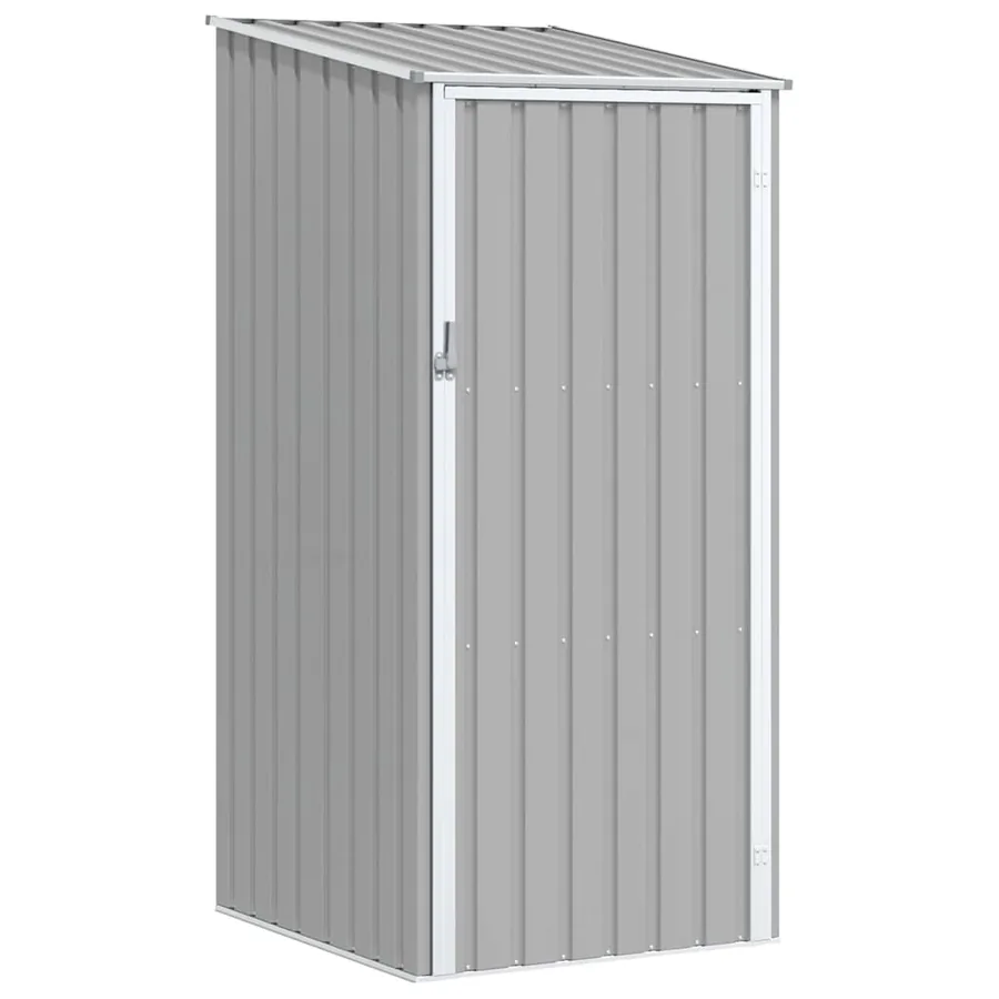 Abri de jardin Gris 87x98x159 cm Acier galvanisé