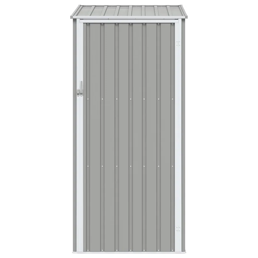 Abri de jardin Gris 87x98x159 cm Acier galvanisé - 4