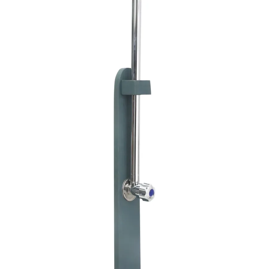Douche de jardin Anthracite Bois - 7