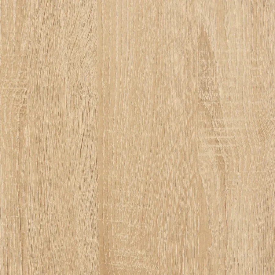 Boîte de rangement de vinyles Chêne sonoma 71x34x36 cm - 8