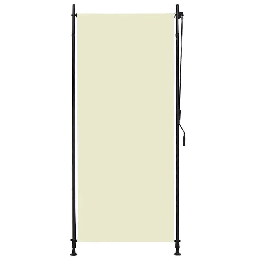 Store roulant d'extérieur 100 x 270 cm Crème