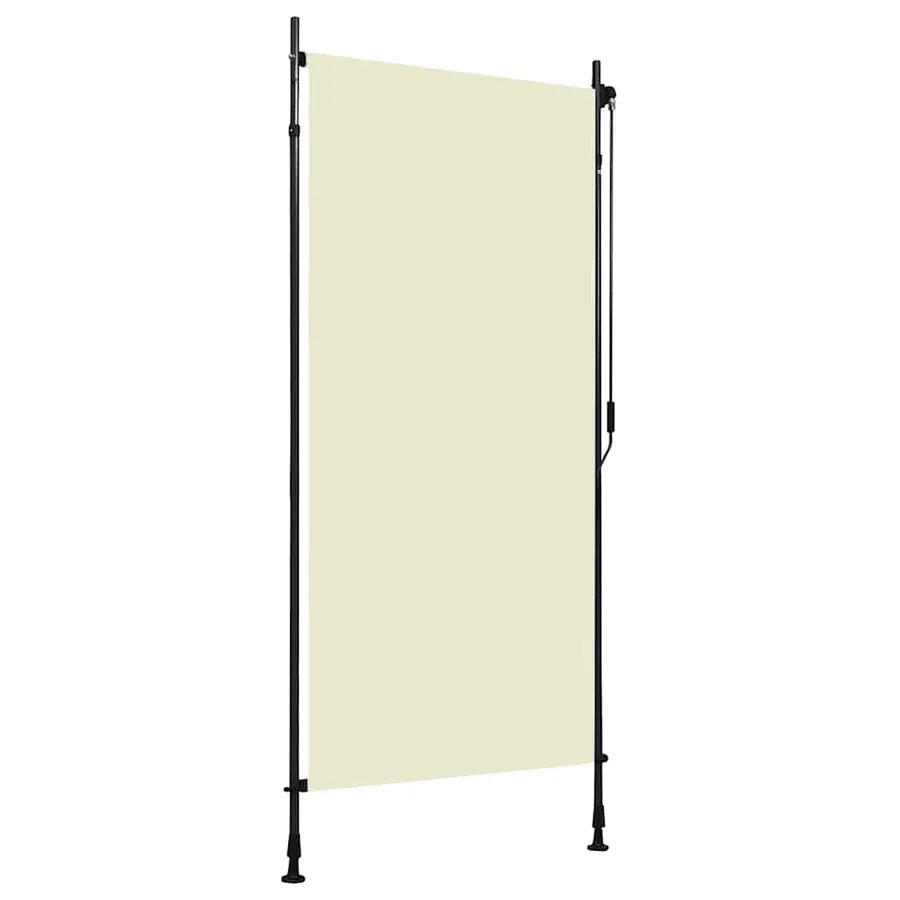 Store roulant d'extérieur 100 x 270 cm Crème - 2