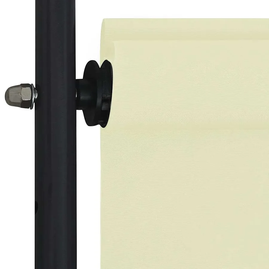 Store roulant d'extérieur 100 x 270 cm Crème - 6
