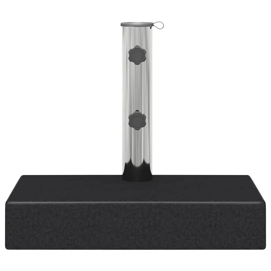 Socle de parasol rectangulaire Granite 25 kg Noir - 5