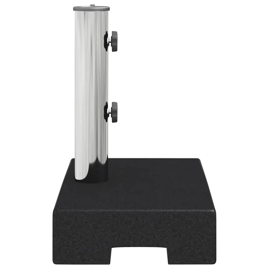Socle de parasol rectangulaire Granite 25 kg Noir - 6
