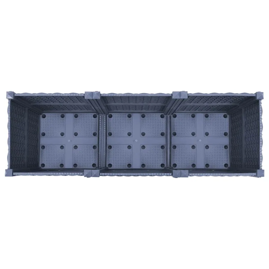 Lit surélevé 120x40x38 cm Polypropylène - 5