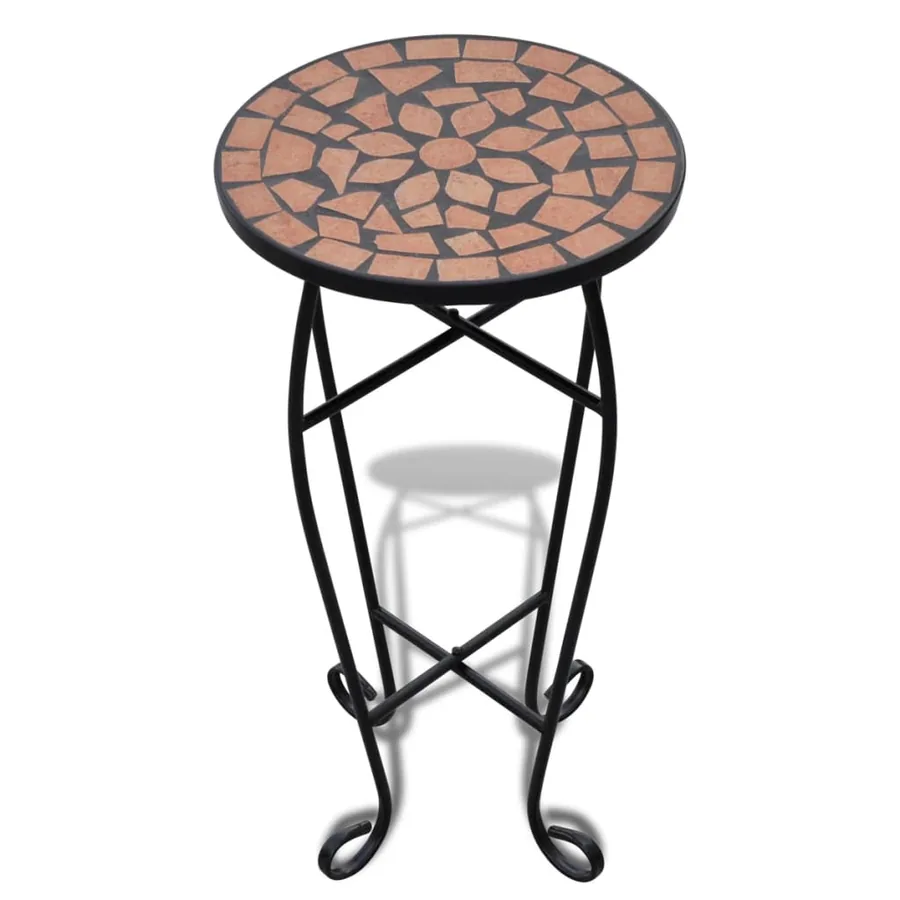 Table d'appoint Mosaïque Terre cuite - 2