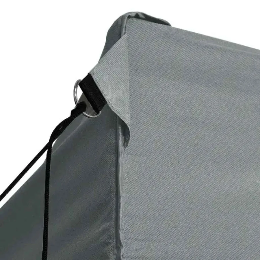 Tente pliable avec 4 parois latérales 3 x 4,5 m Anthracite - 6