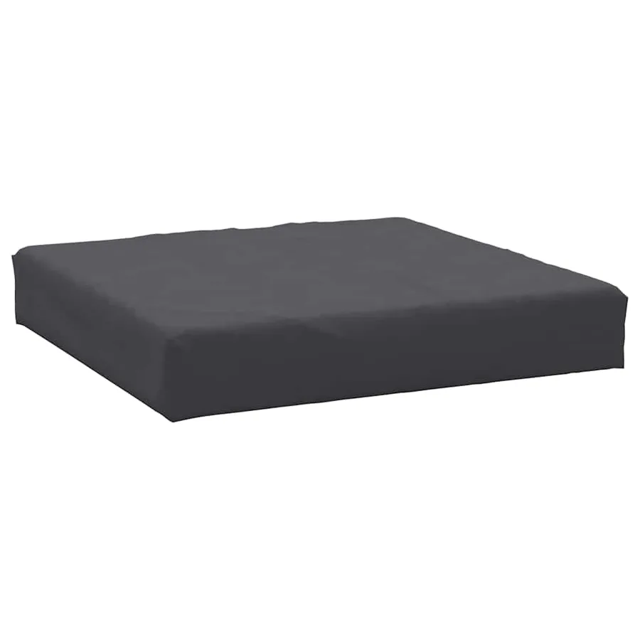 Coussin de palette anthracite 60x60x9,5 cm tissu oxford - 2