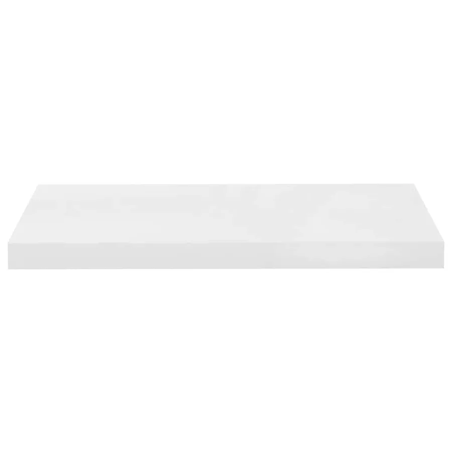 Étagère murale flottante 4 pcs Blanc brillant 60x23,5x3,8cm MDF - 6