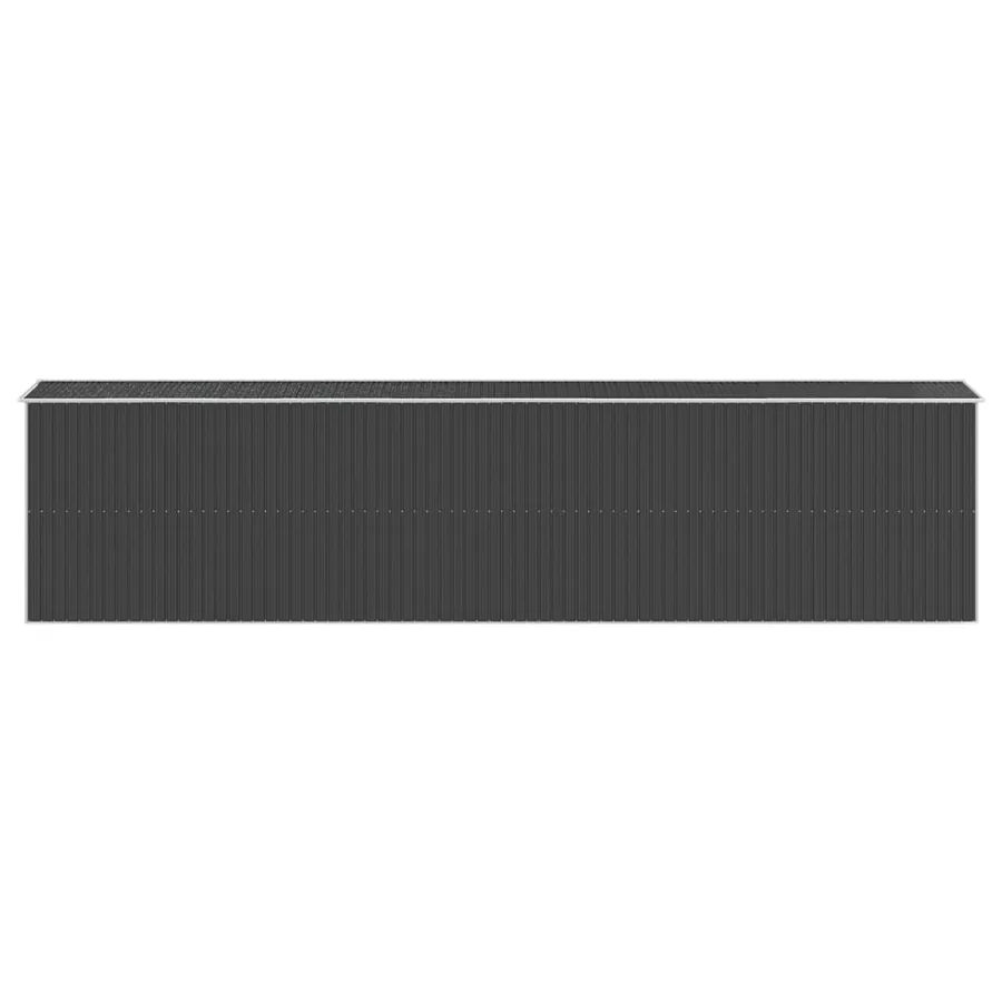 Abri de jardin Anthracite 192x855x223 cm Métal galvanisé - 5