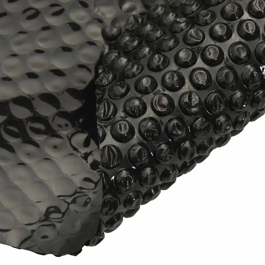 Couverture de piscine Noir 356 cm PE - 4
