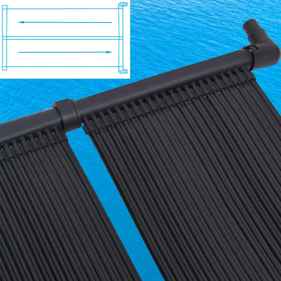 Panneaux solaires de chauffage de piscine 4 pcs 80x310 cm - 3