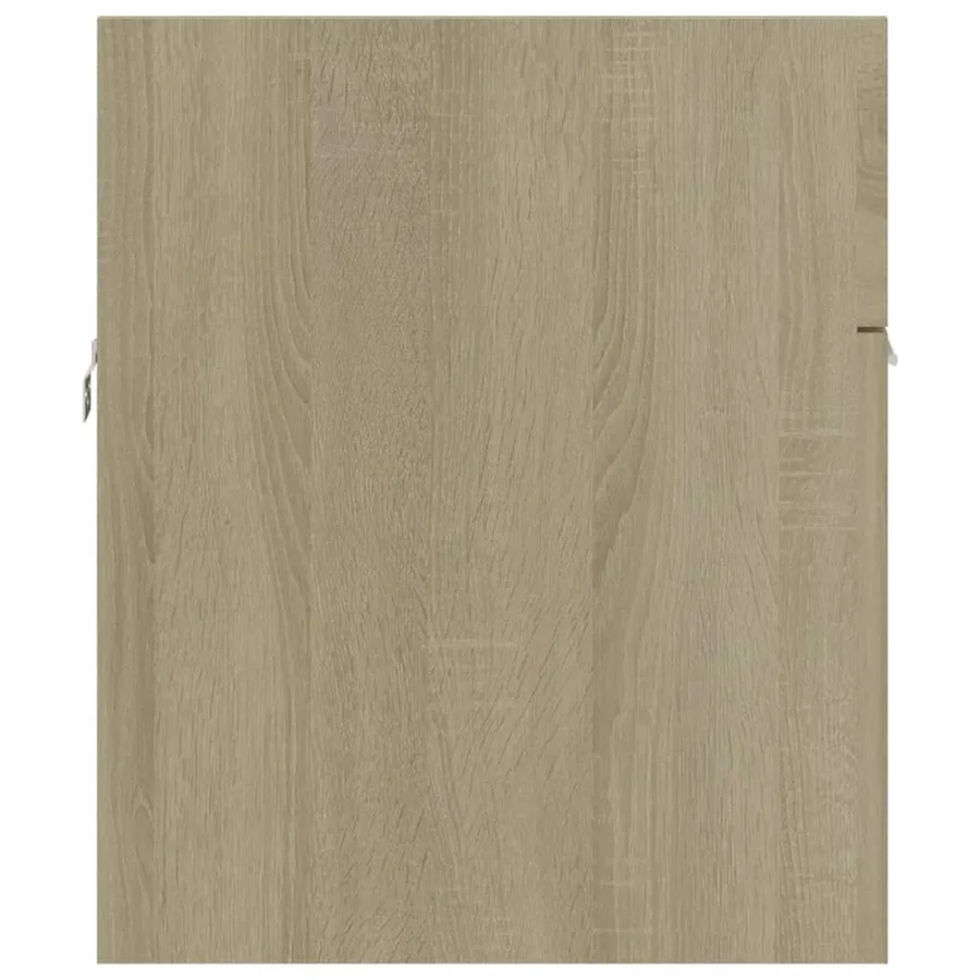 Armoire d'évier et lavabo intégré Chêne sonoma Bois ingénierie - 10
