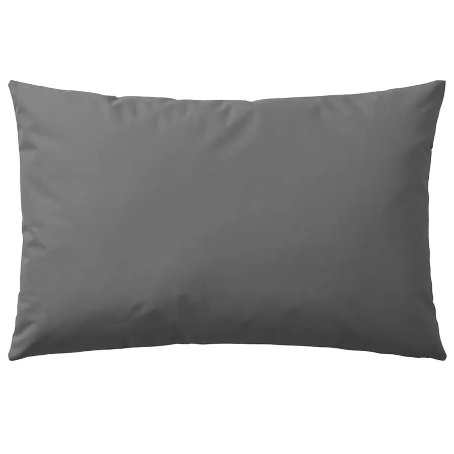 Oreiller d'extérieur lot de 4 60 x 40 cm Gris - 3