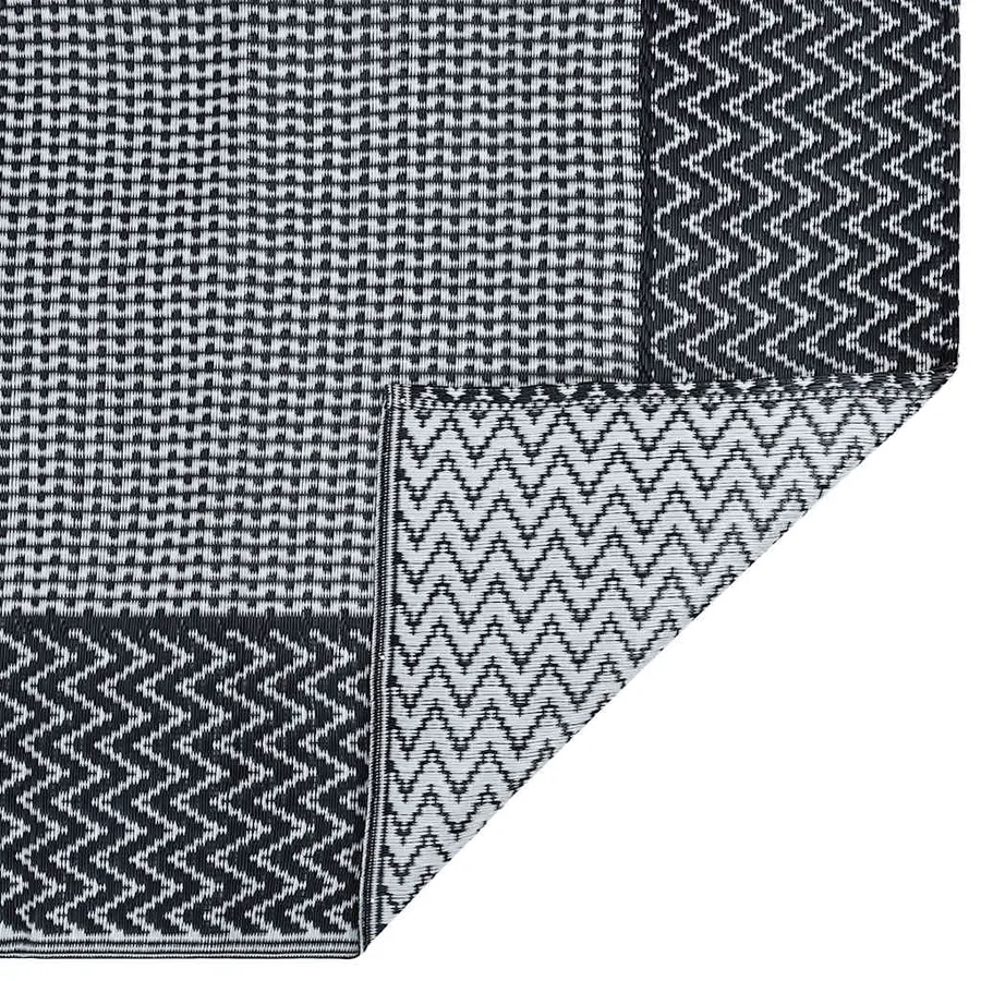 Tapis d'extérieur ARAKIL Gris 190x290 cm PP - 4