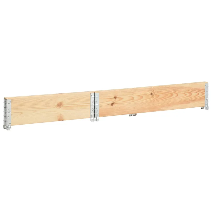 Jardinière surélevée 50x100 cm Bois de pin solide - 4