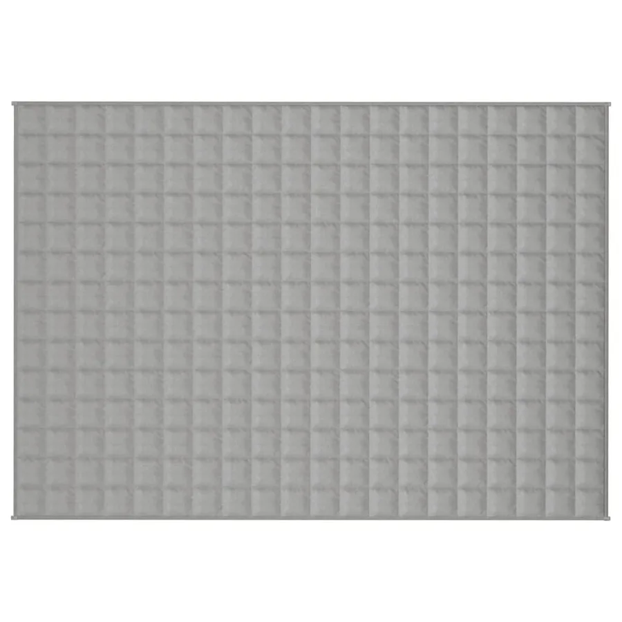 Couverture lestée Gris 137x200 cm 6 kg Tissu - 3