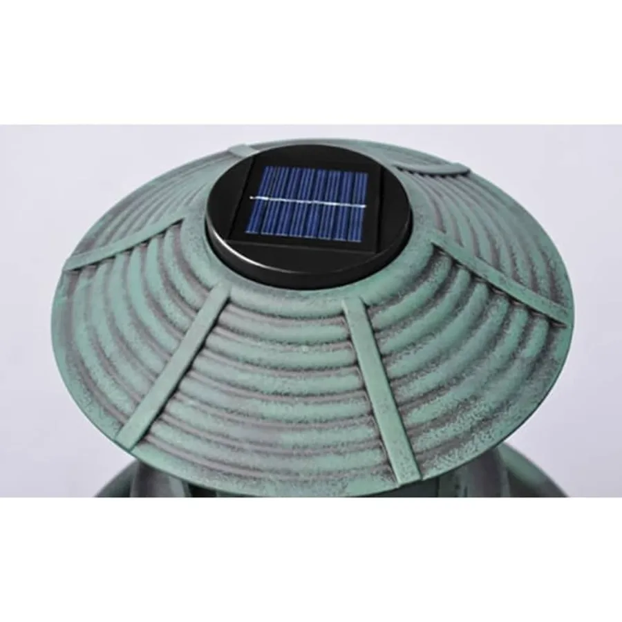 Mangeoire à oiseaux avec lampe solaire - 5