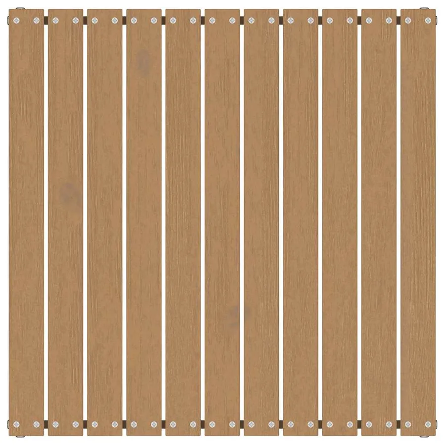 Repose-pieds de jardin avec coussins lot de 2 bois pin massif - 5