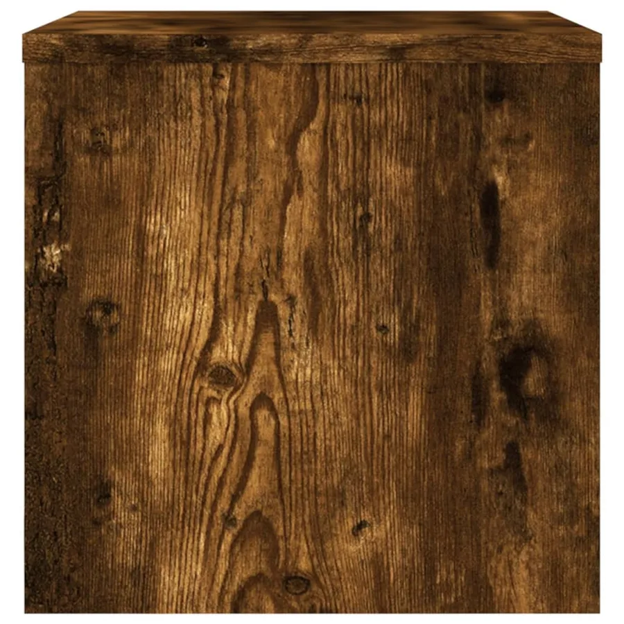 Tables de chevet 2 pcs Chêne fumé 40x30x30 cm Bois d'ingénierie - 6