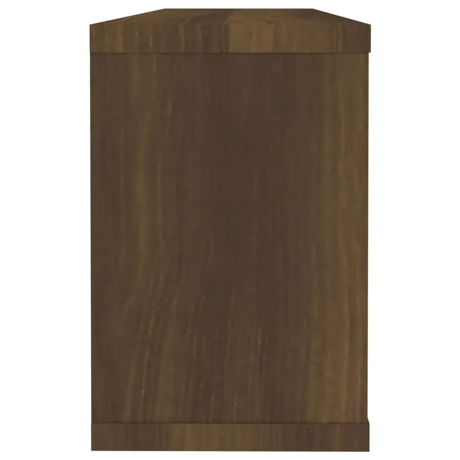 Étagères murales cube 6 pcs Chêne marron Bois d’ingénierie - 5