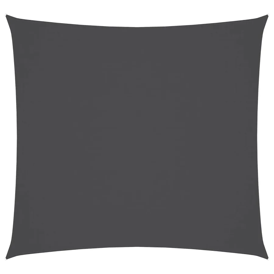 Parasol en tissu oxford carré 4,5x4,5 m anthracite - 2