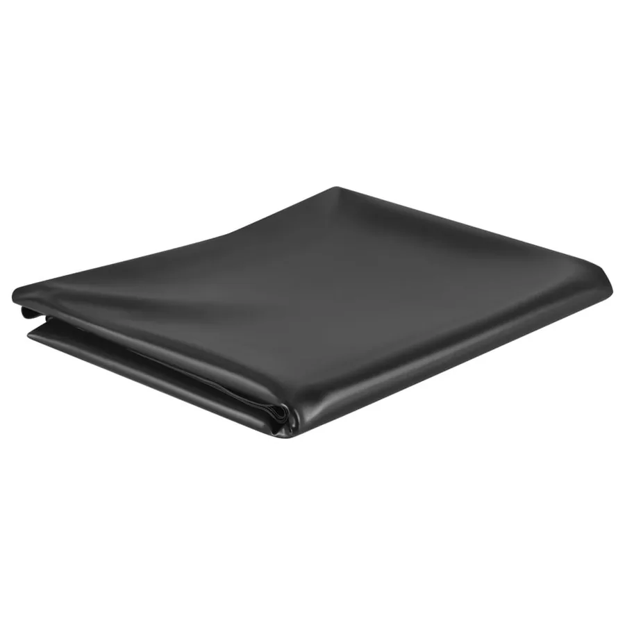 Doublure d'étang Noir 2x7 m PVC 0,5 mm